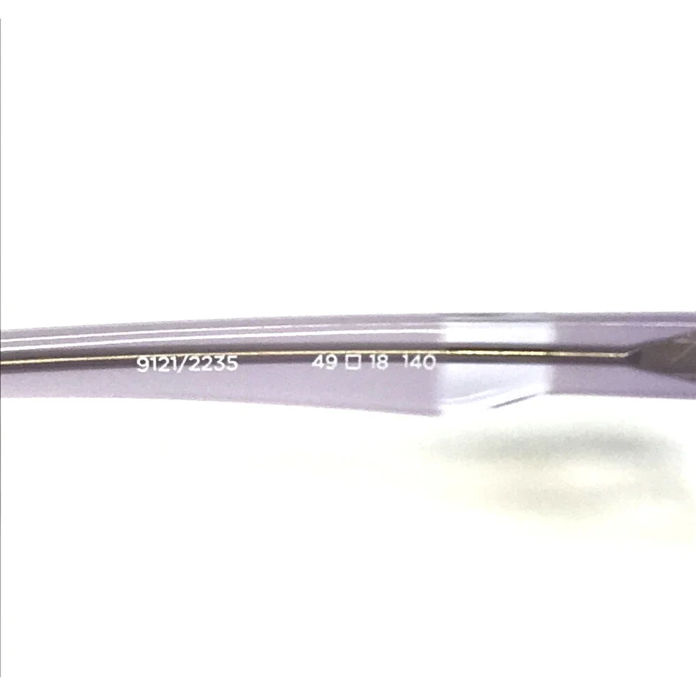 OGI Eyeglasses Frames HERITAGE 9121/2235 Lilac Bloom Purple Cat Eye 49-18-140